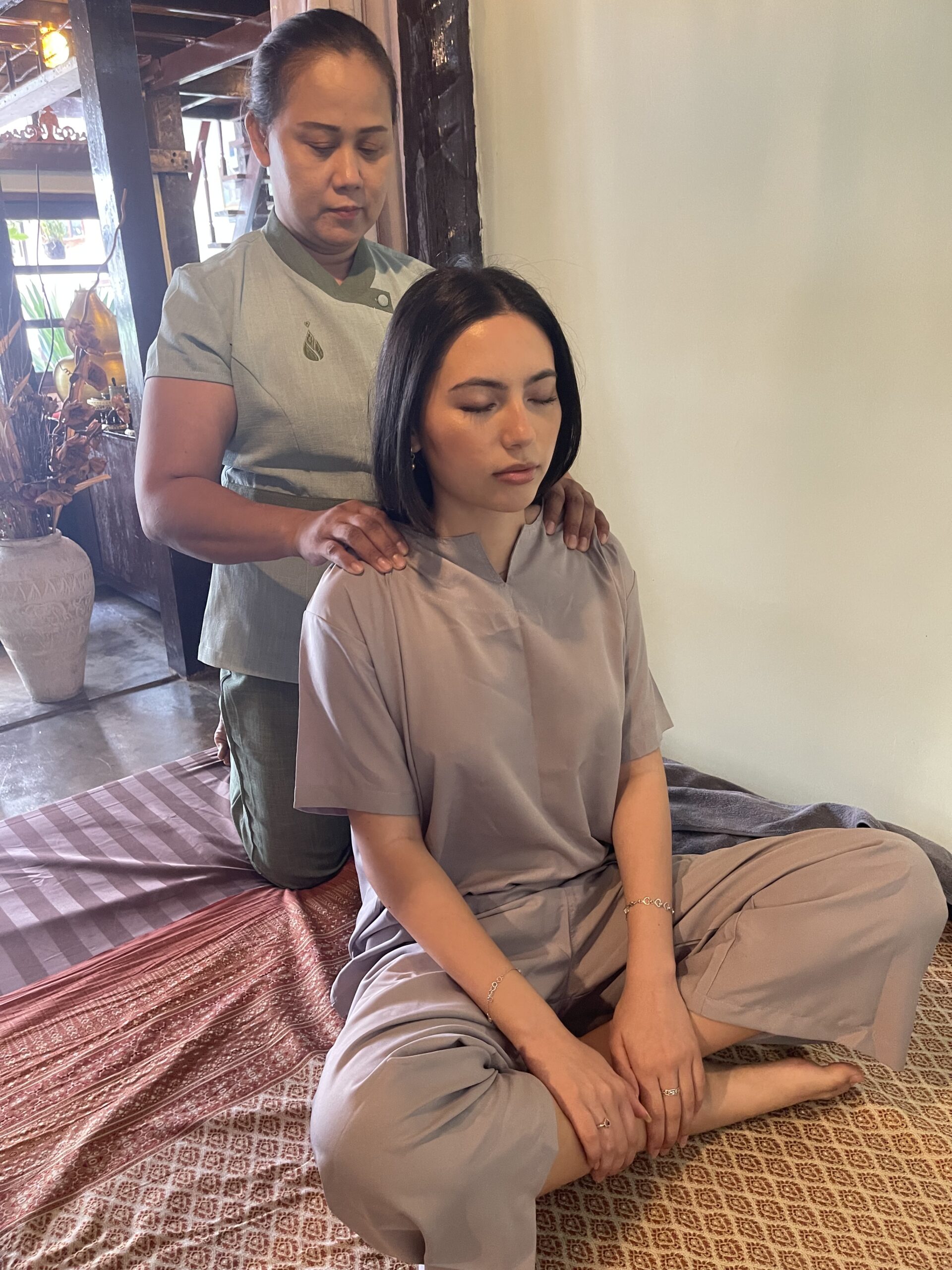 Head and shoulder massage